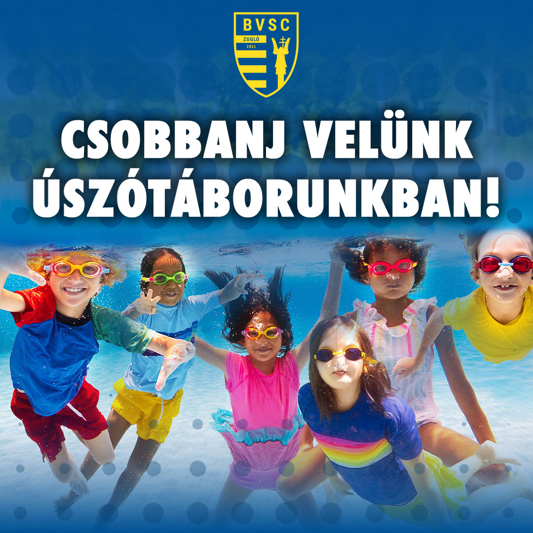 BVSC úszásoktatás - nyári tábor 2025